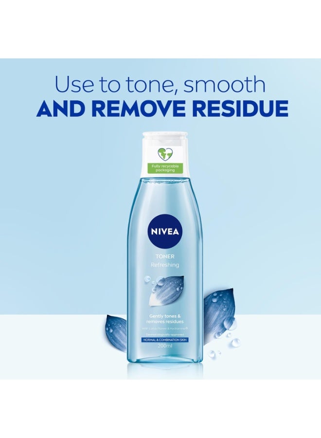 Nivea Visage Daily Essentials Refreshing Toner Pack of 200ml - Image 2
